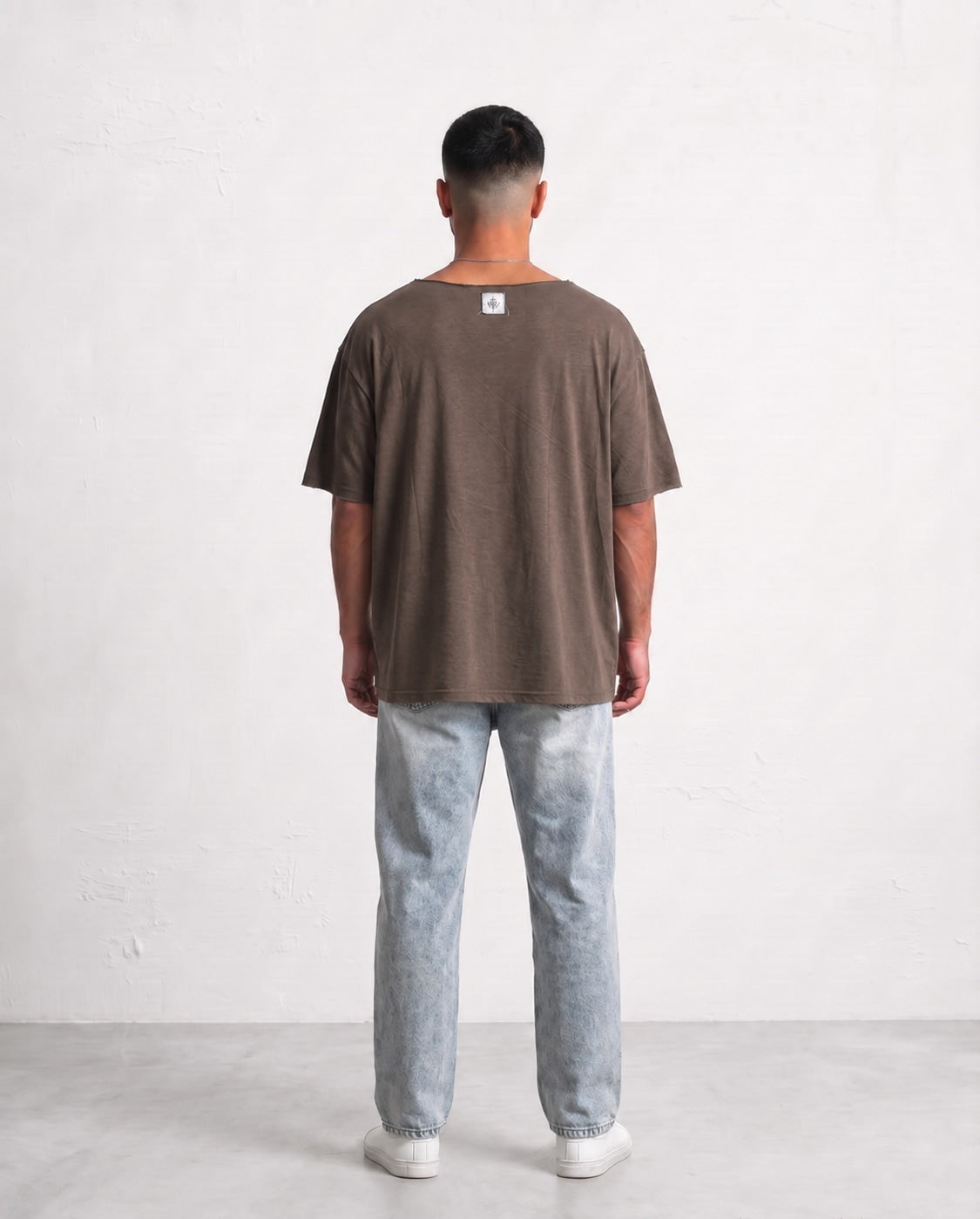T-shirt - LILI Opnk Brown