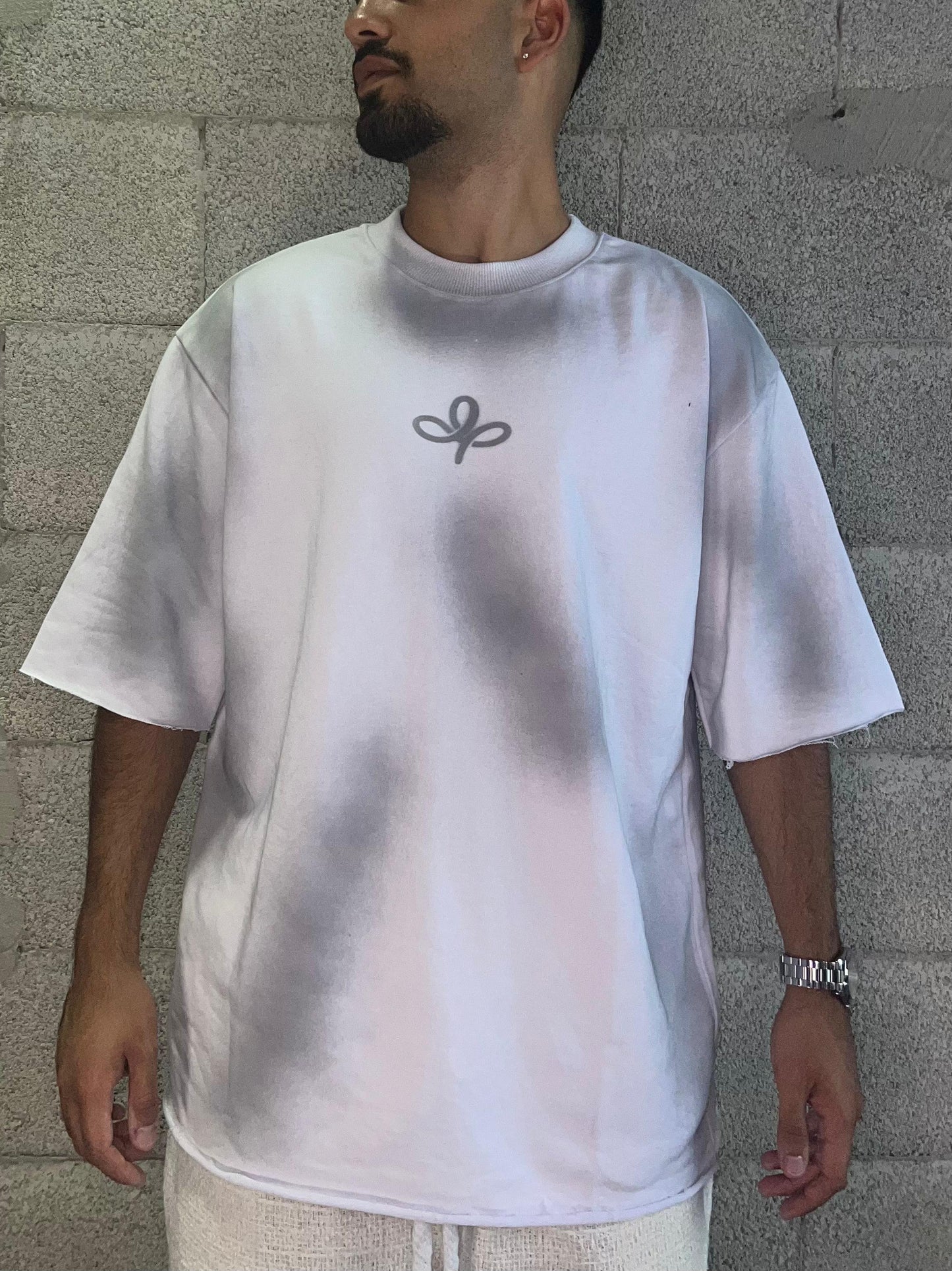 T- Oversize white street 00