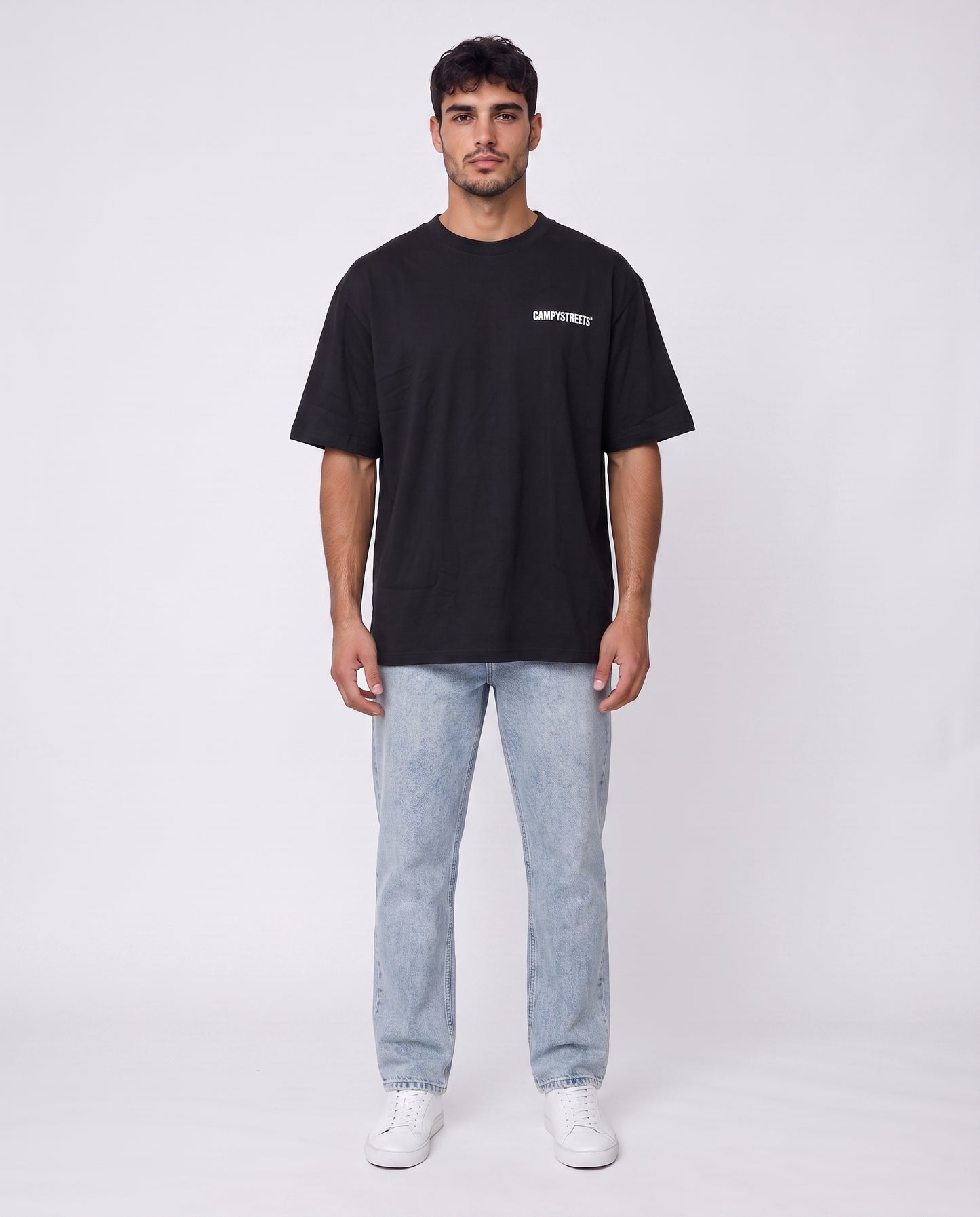 T-shirt- Oversize Stero Black