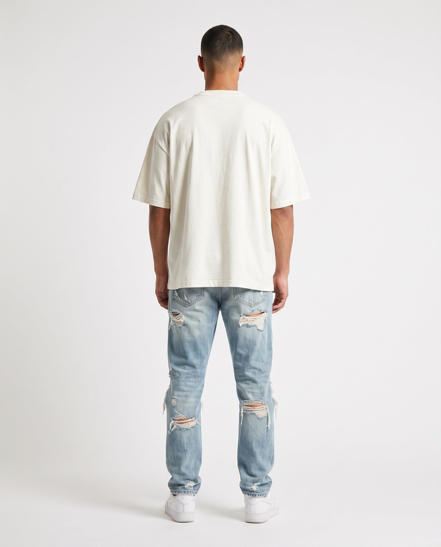 T-shirt - Flower White