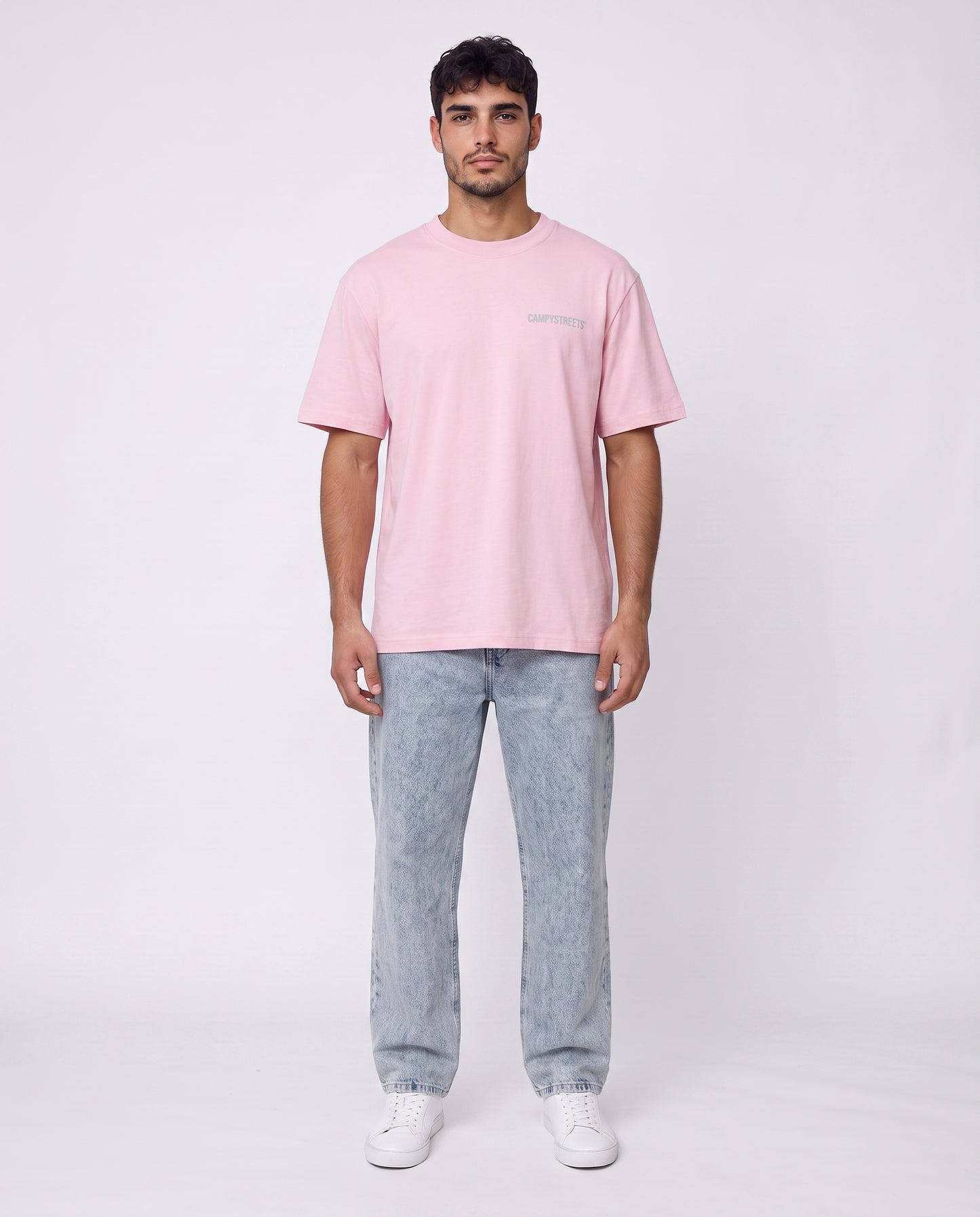 T-shirt- Oversize Stero Pink