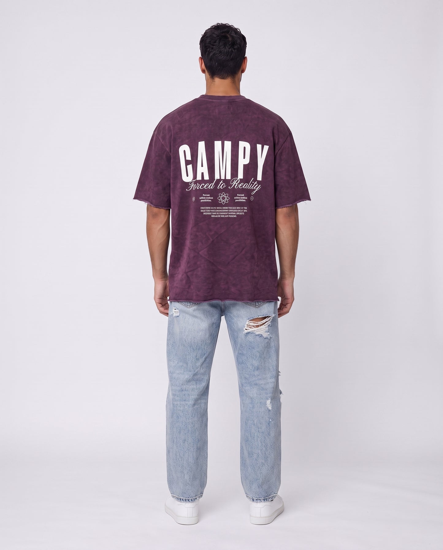 T-shirt - Reality Bordo