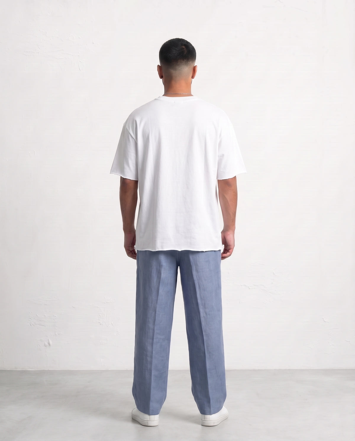 Pants Linen - Eliya Light Blue