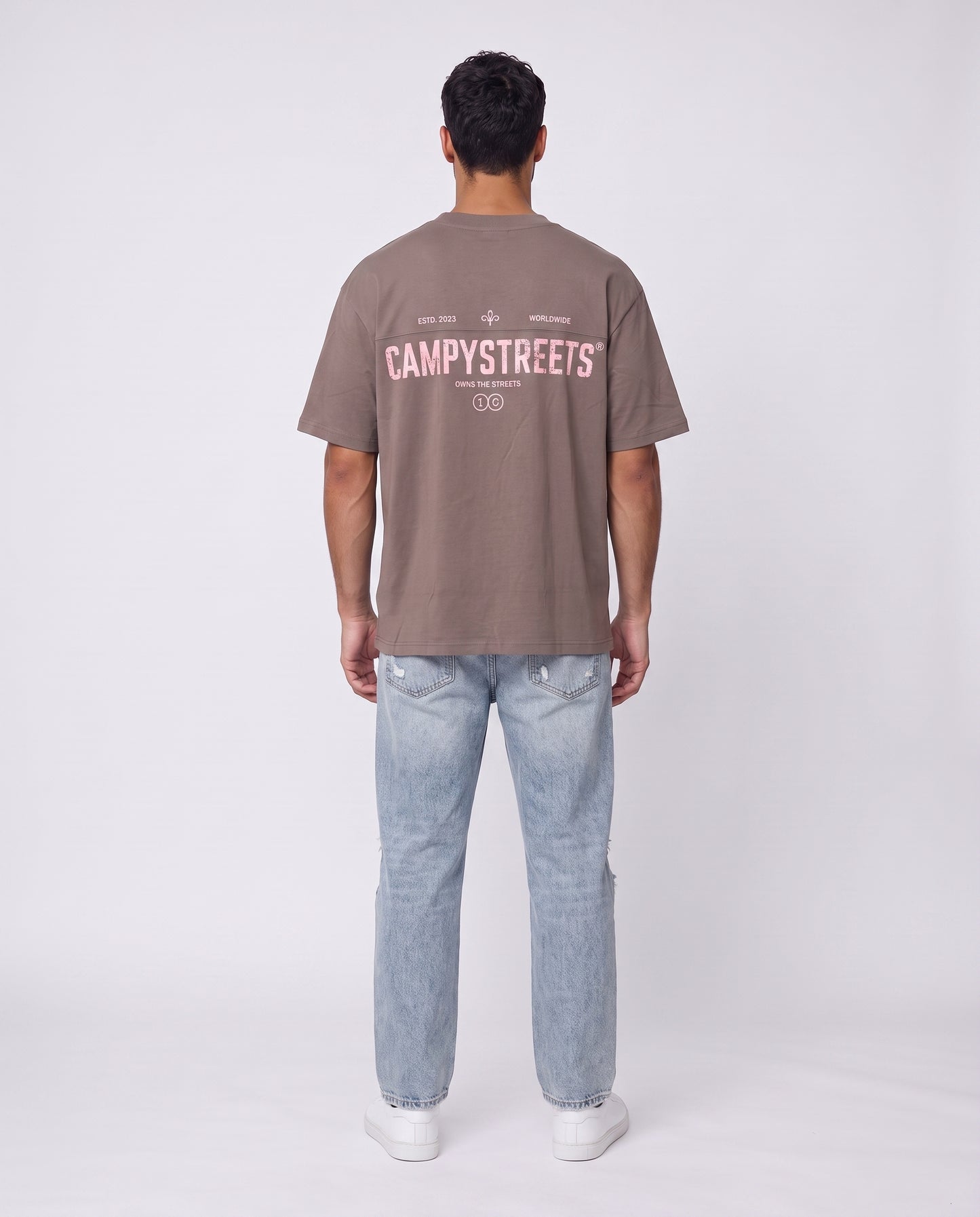 T-shirt- Oversize Stero Brown