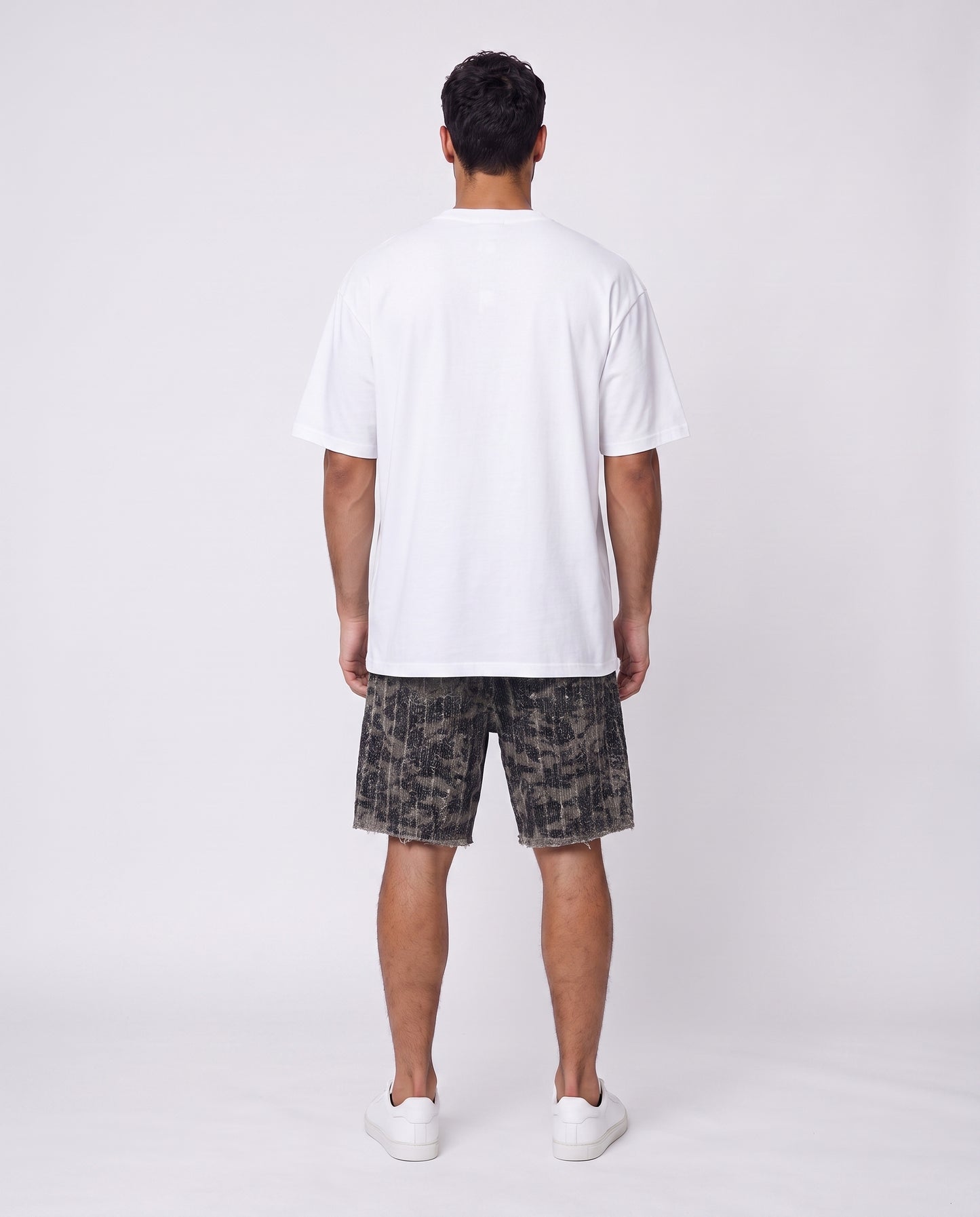 Short - Jeans Solider Green