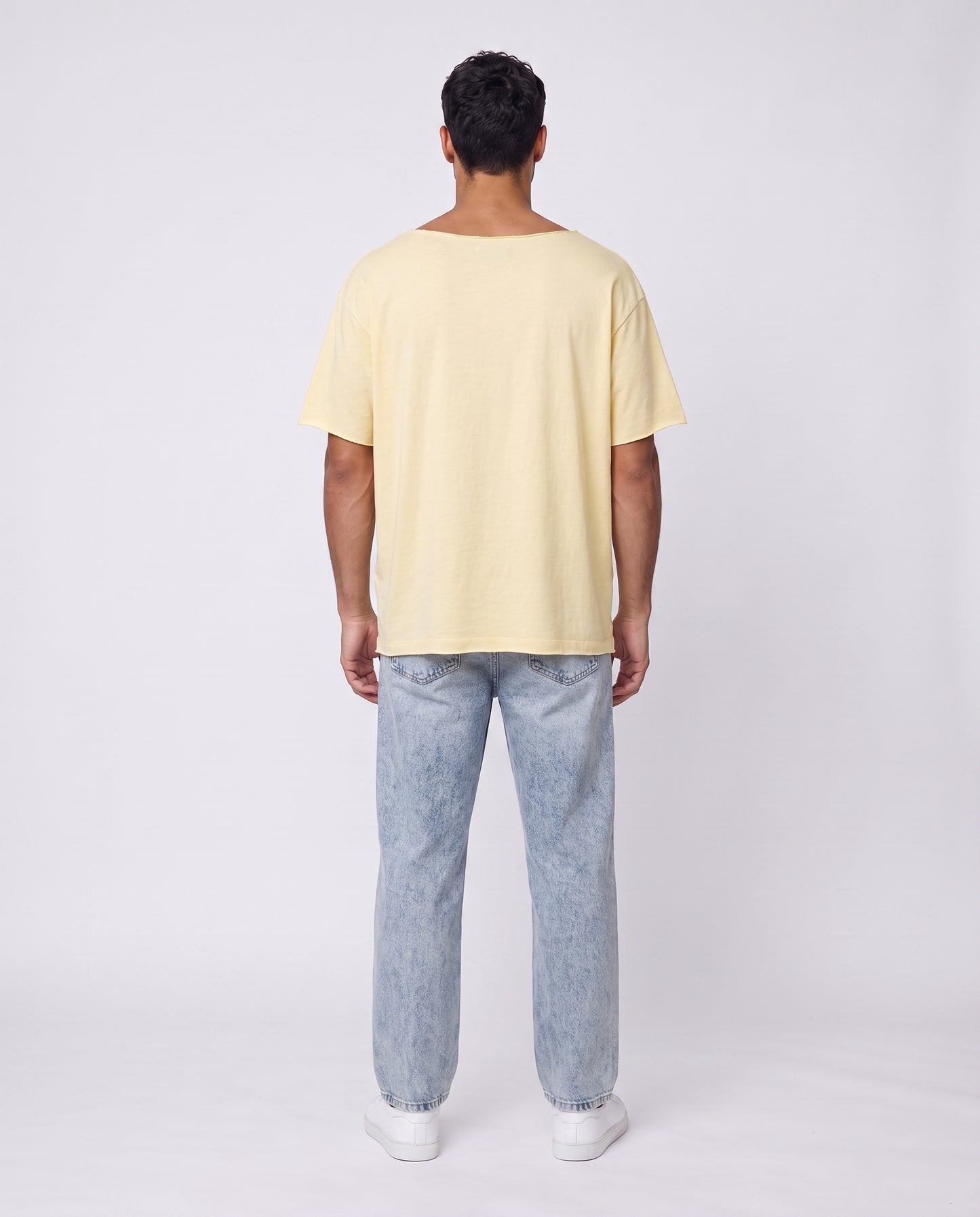 T-shirt Liam's linen Open Yellow