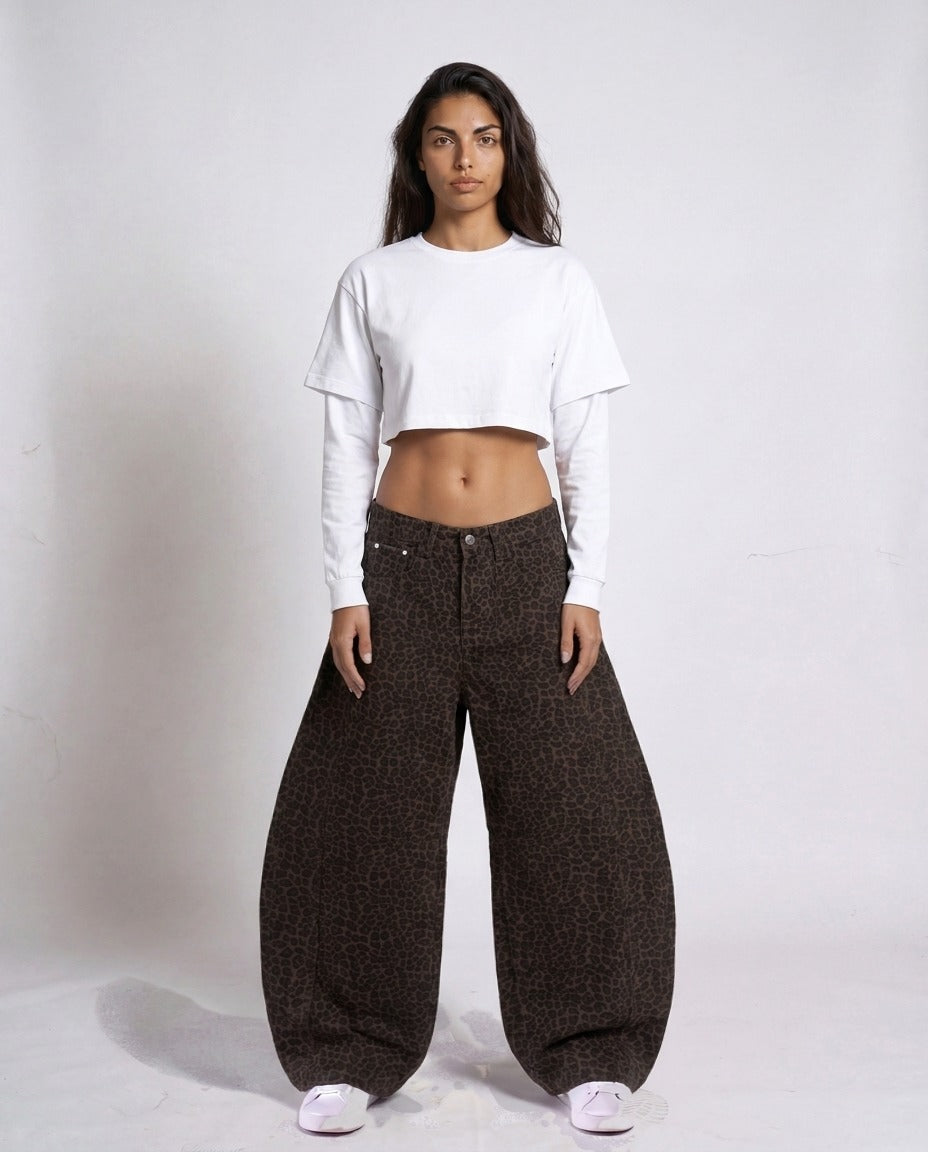 Pants- jeans eden mottled