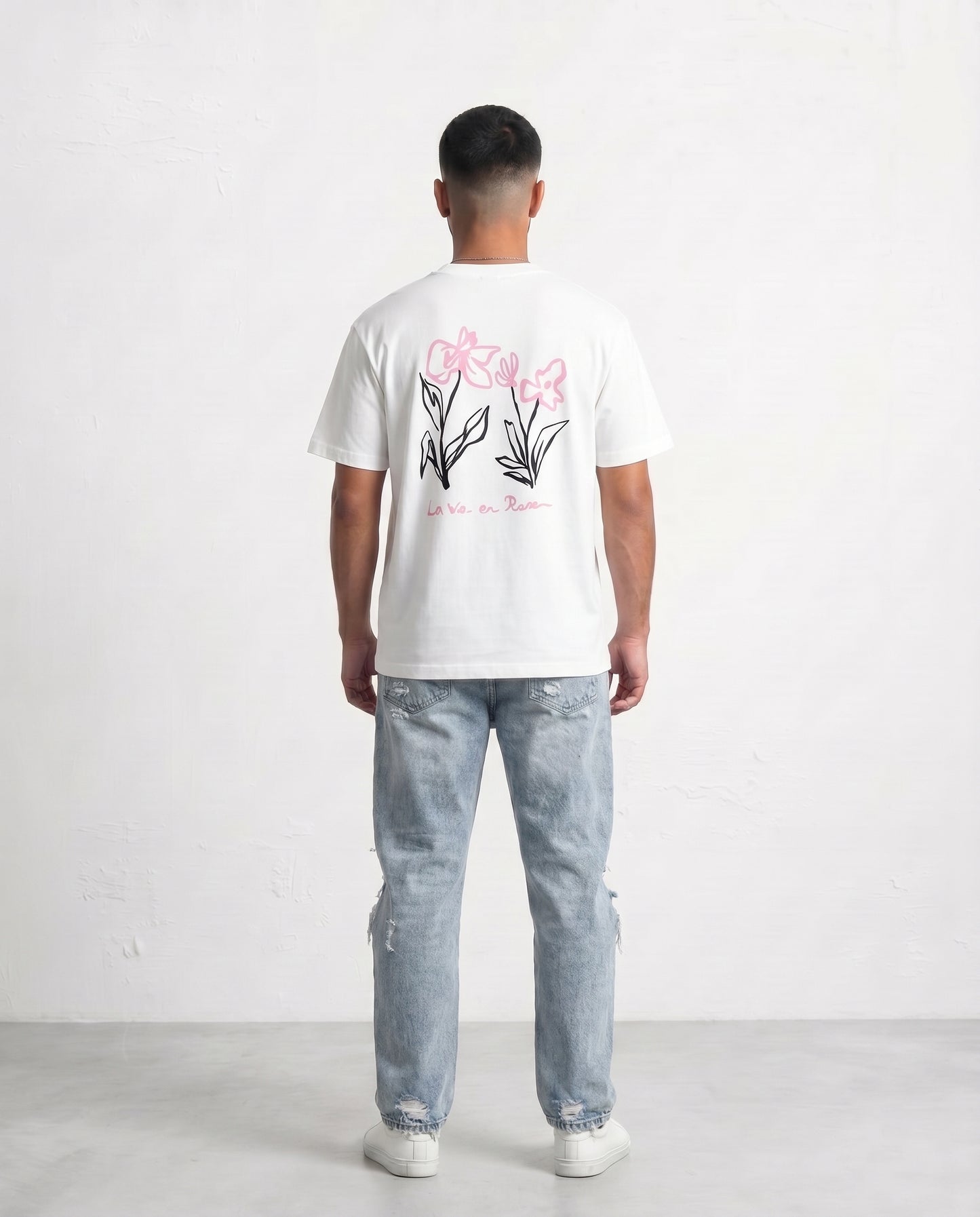 T-shirt- N white