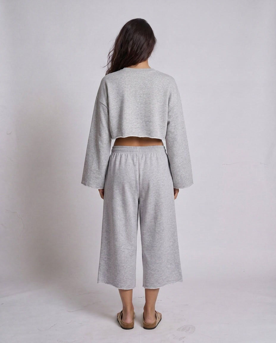 Set long sleeve 07 gray