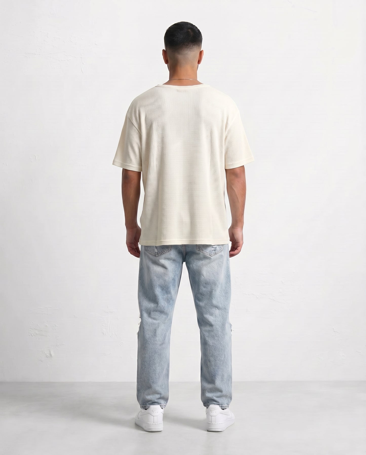 T-shirt MESH RAPHAEL crema