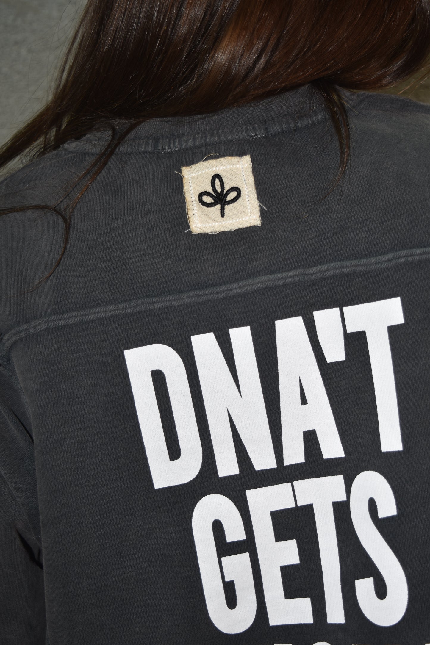 Shirt oversize 3724N dark gray