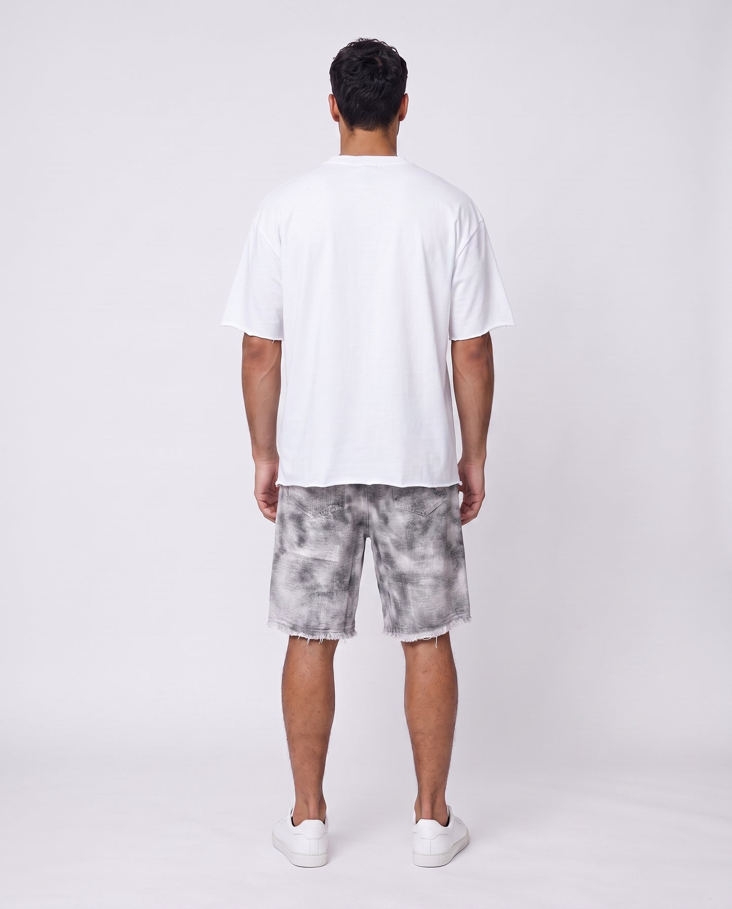 Short - Jeans Louie Gray