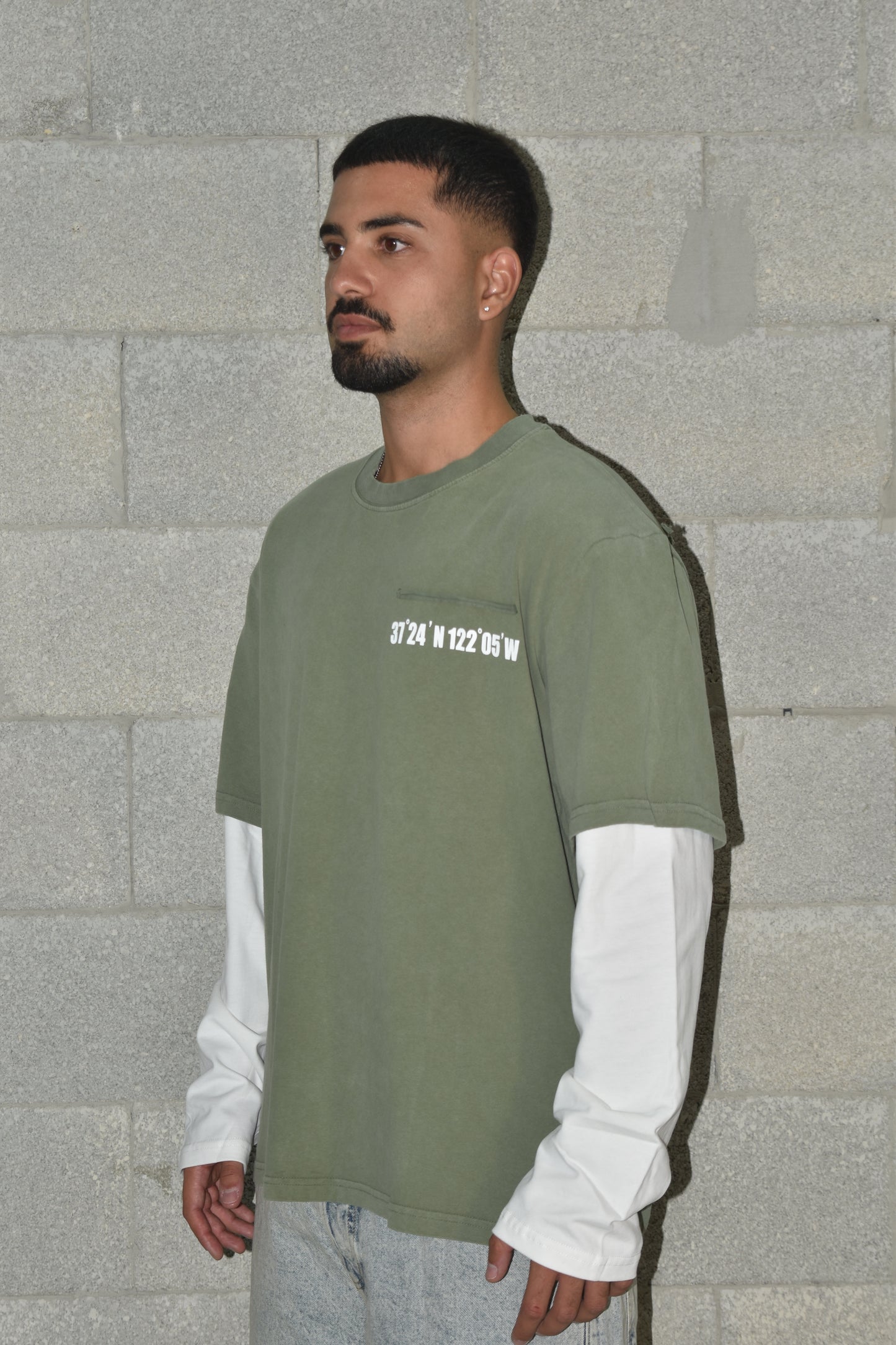 Shirt oversize 3724N green