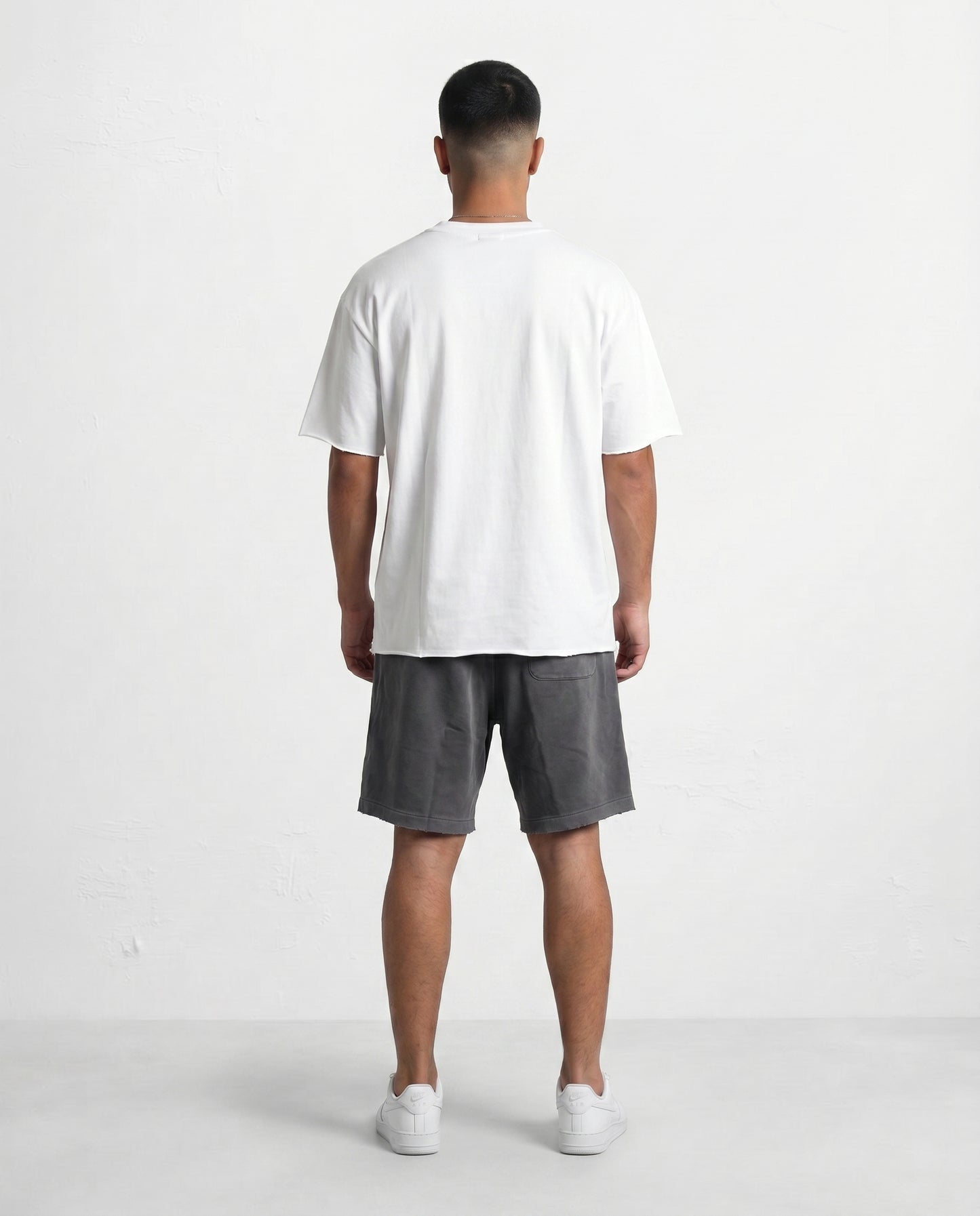 Short tears light gray