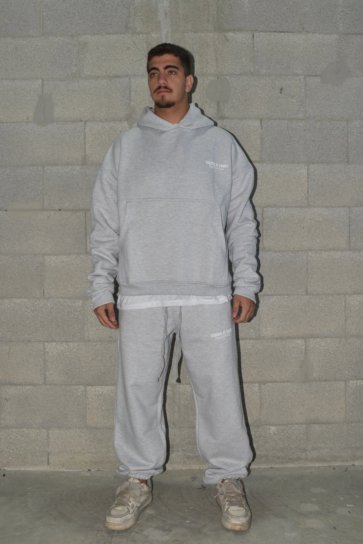 SWEATSHIRT S CAMPY ESSENCE GRAY