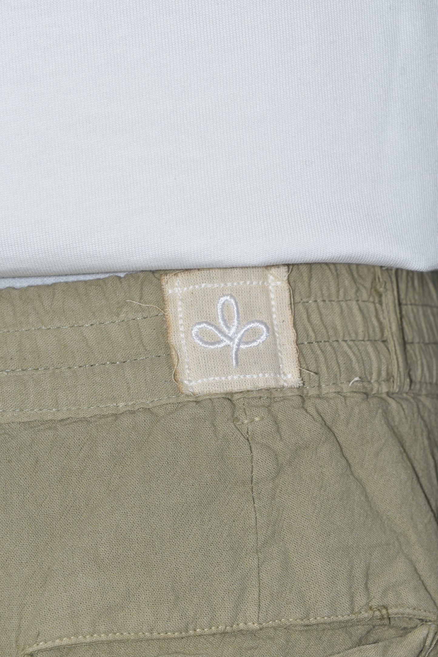 Pants - linen green