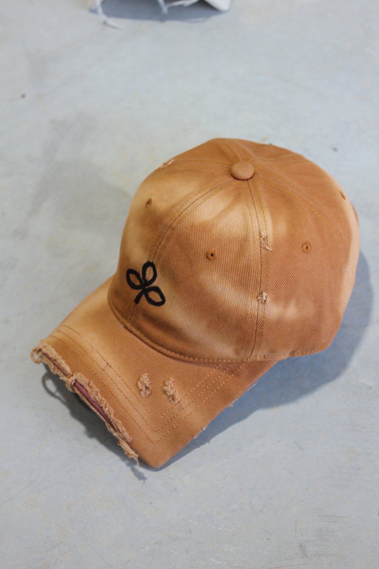 Cap – Orange black logo