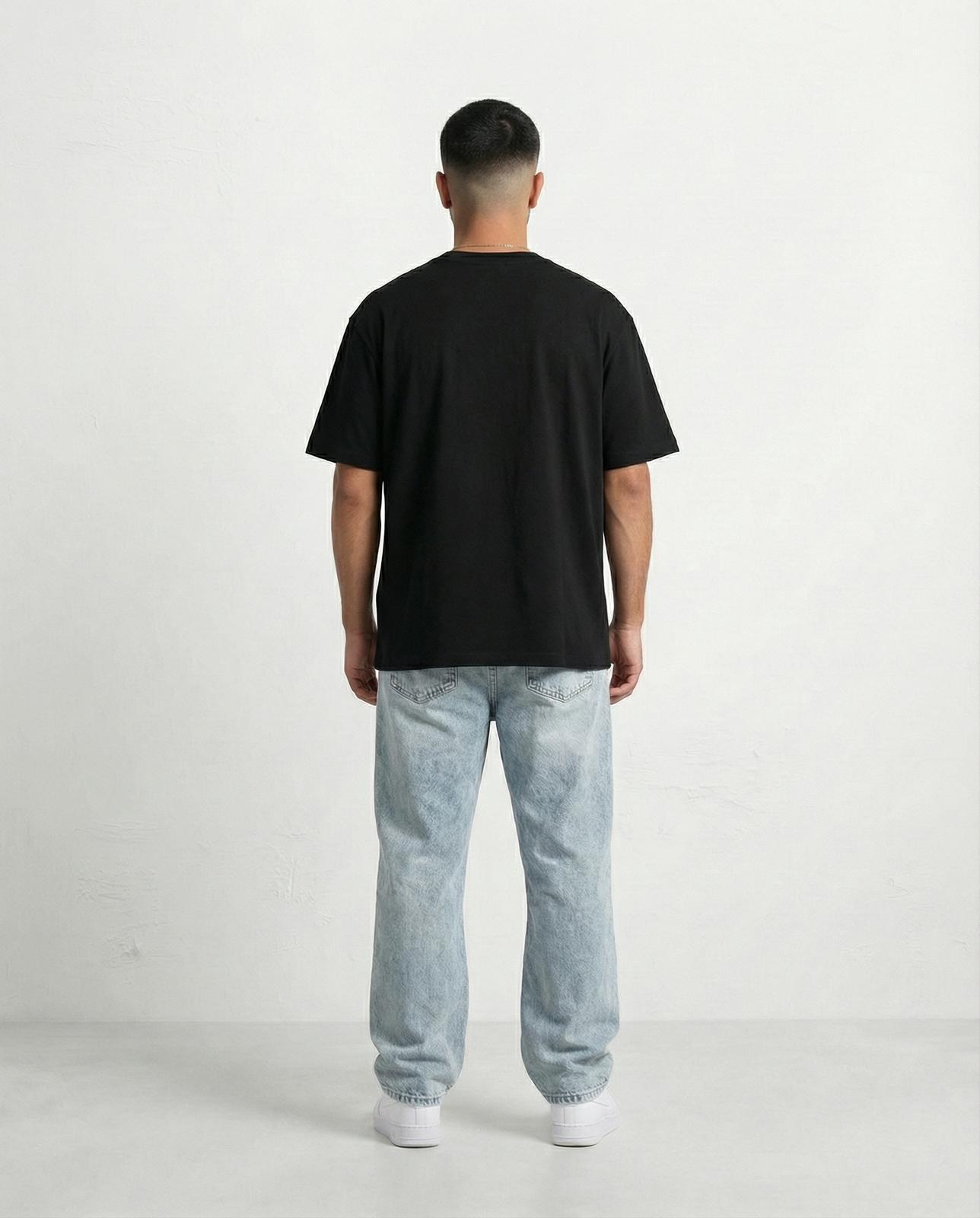 T-shirt Campy Logo - Black White