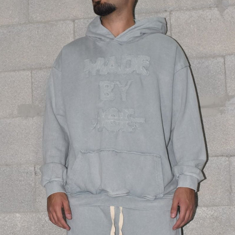 HOODIE S CAMPY Light wash