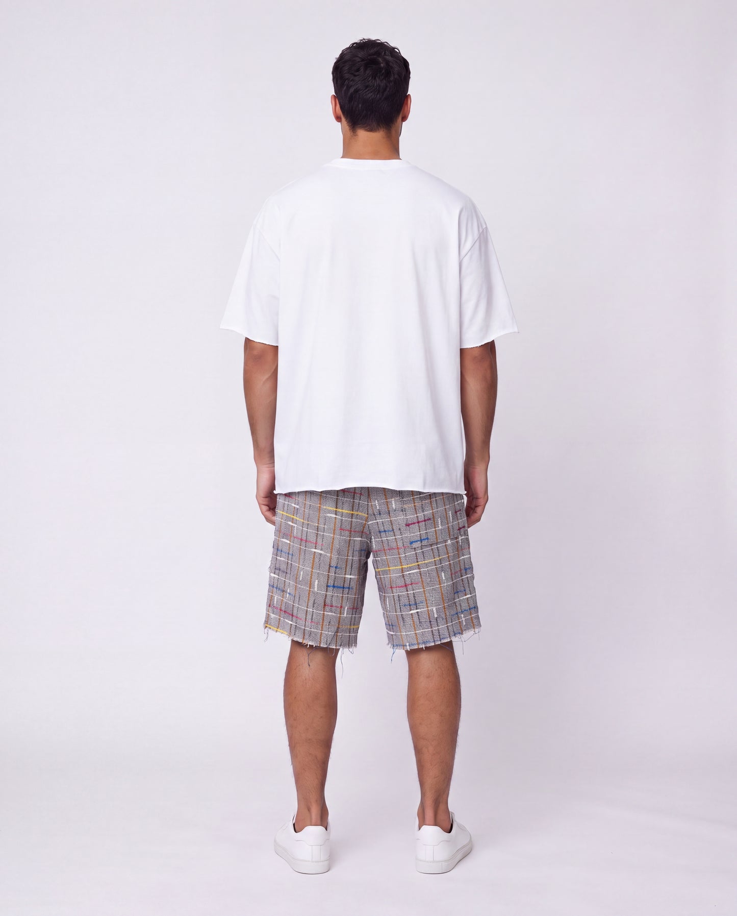 Short - Plaid Gray