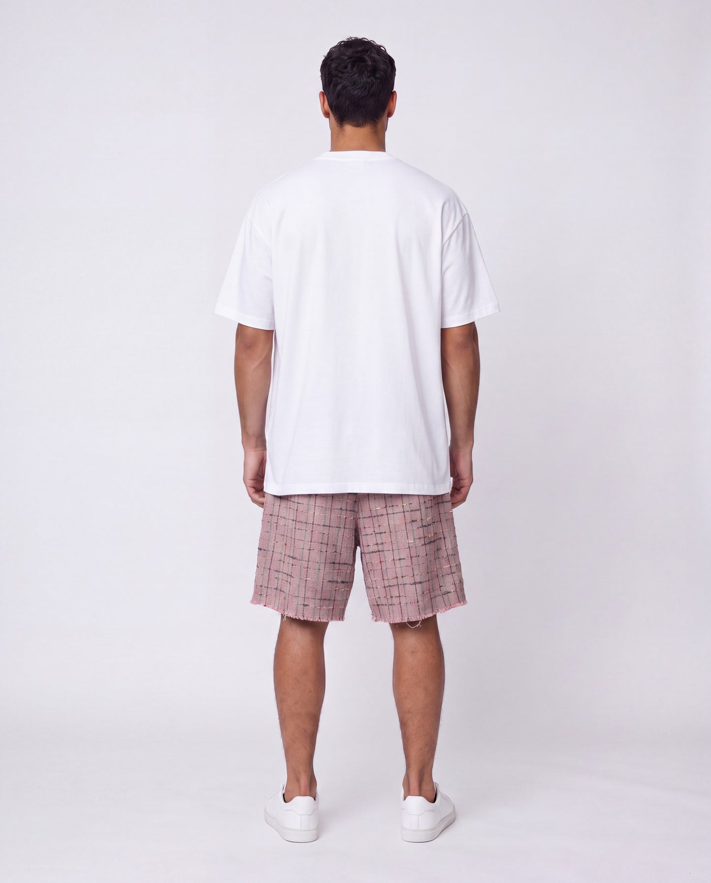 Short - Plaid Peach