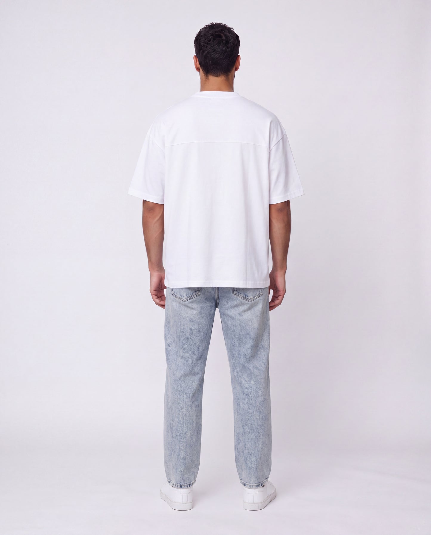 T-shirt- Oversize Flok White