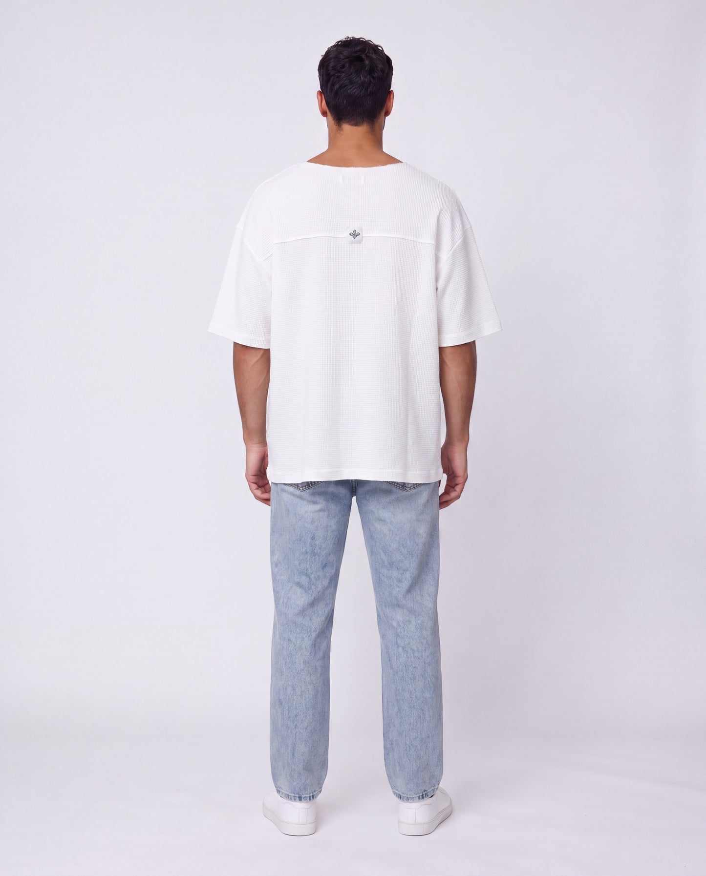 T-shirt Nicole Open Patck Back WHITE