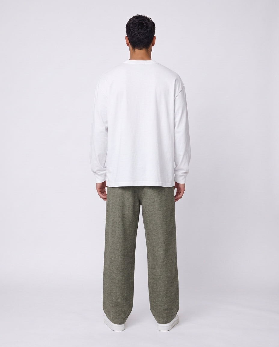 PANTS- Straight Green