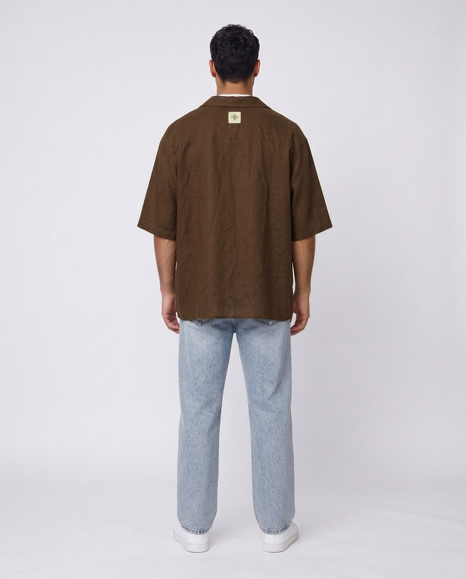 Shirt- Santos Brown