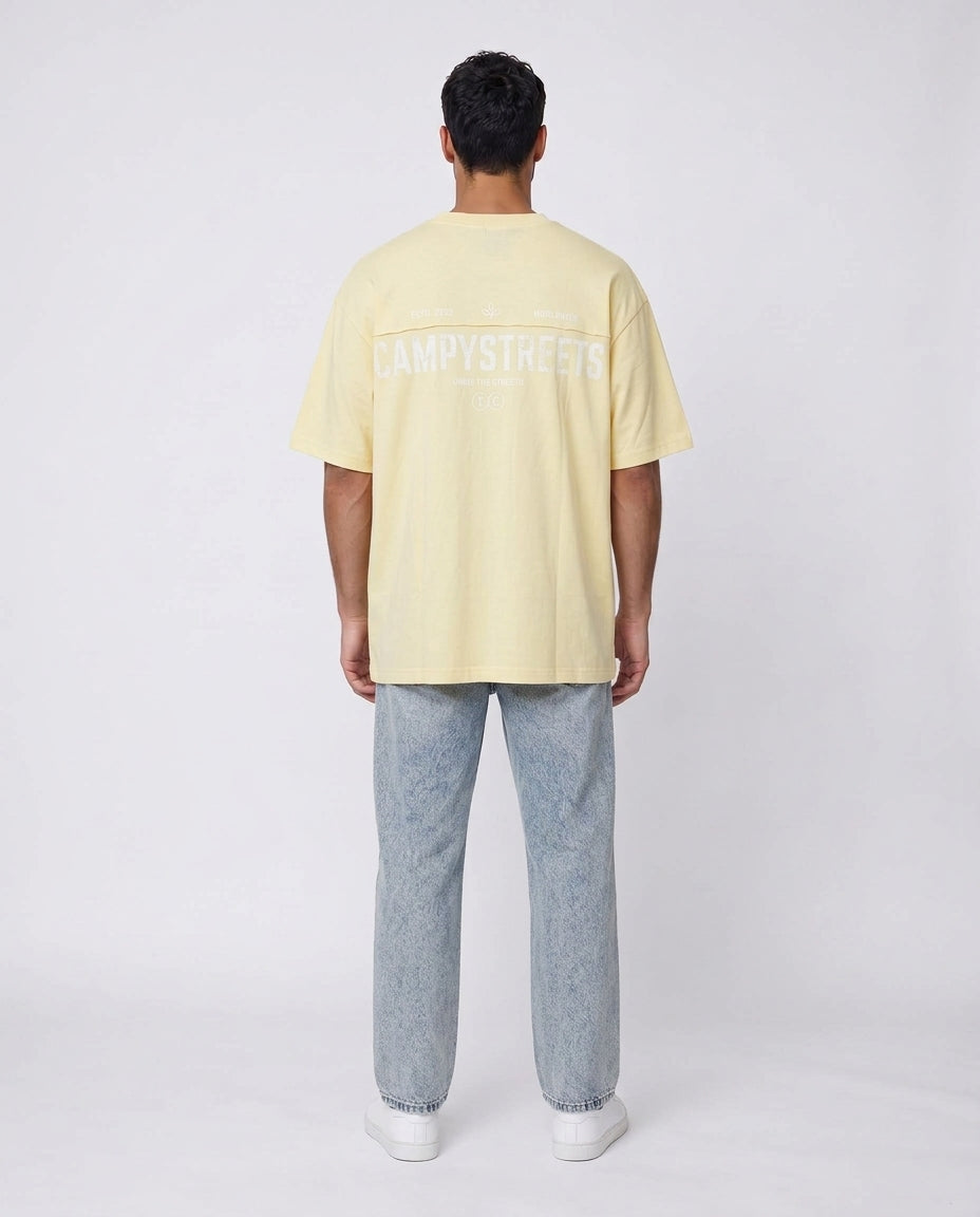 T-shirt- Oversize Stero Yellow