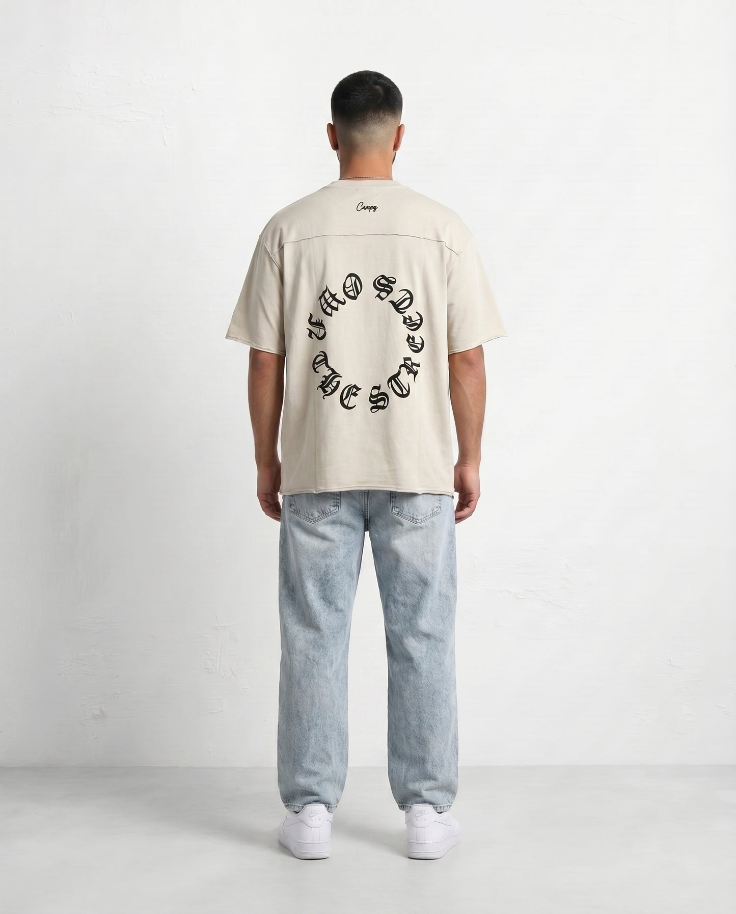 T-shirt Gotti circle Beige
