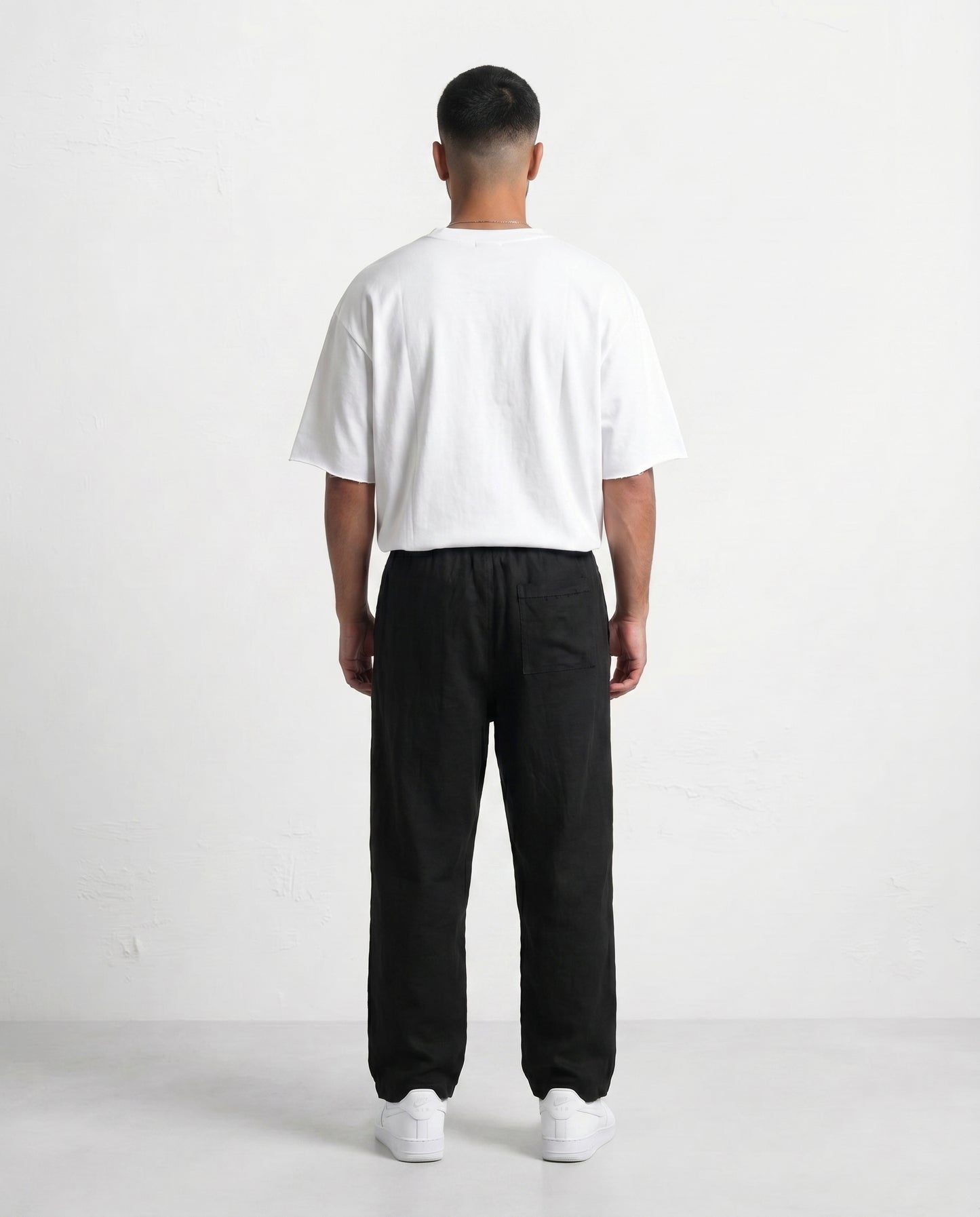 Pants Linen - Eliya Black