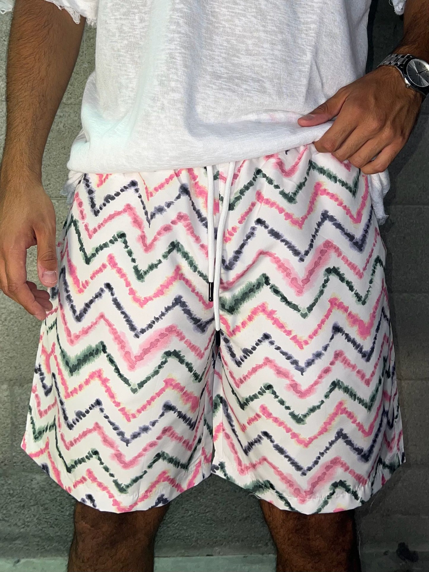 Swimsuit - Zigzag Pink