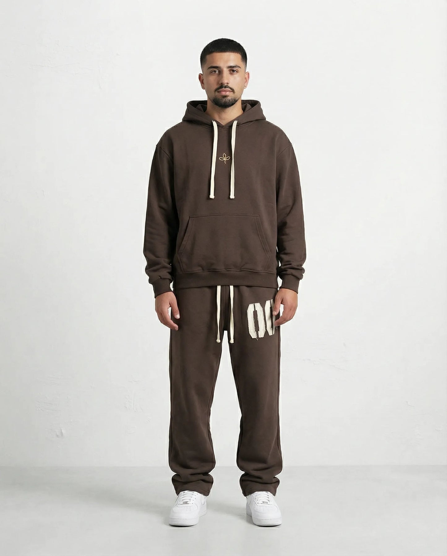 HOODIE S CAMPY 00 BROWN C