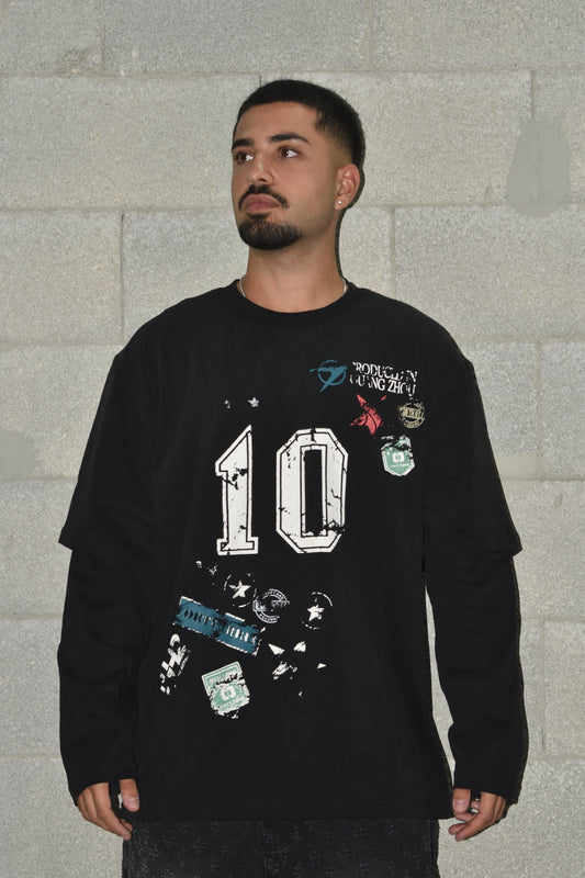 Black Oversized Shirt 10 90