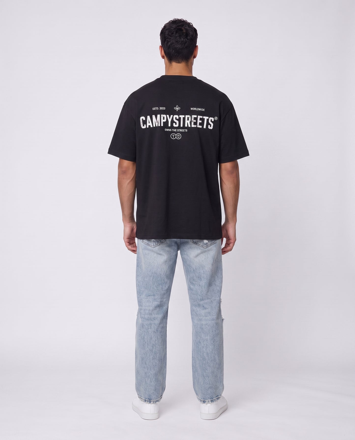 T-shirt- Oversize Stero Black
