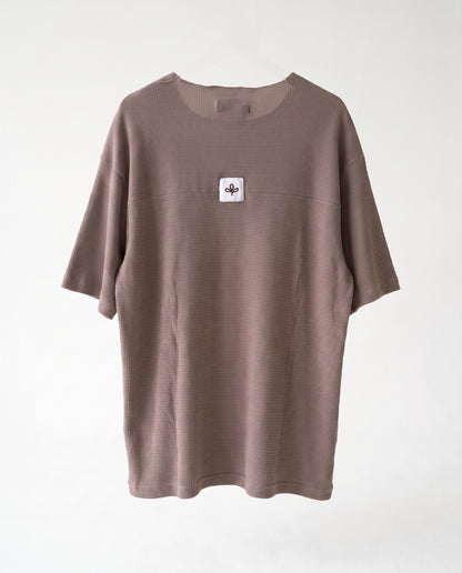 T-shirt Nicole Open Patck Back BROWN