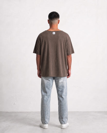 T-shirt -  LILI Opnk Brown