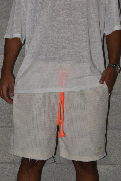 Short - Waffle Cream ORANGE