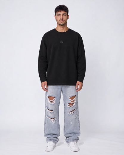 Long shirt- SAB Black