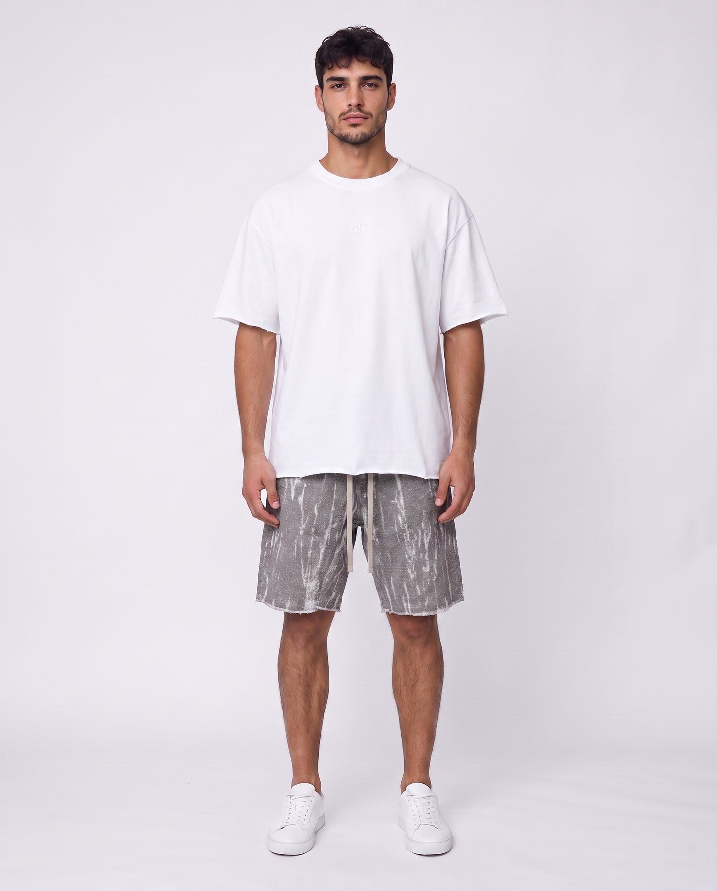 Short - Jeans Storm Gray