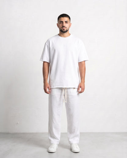 Pants Linen - Eliya White