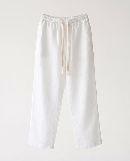 Pants Linen - Eliya White