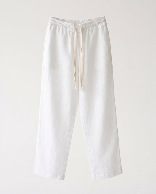 Pants Linen - Eliya White