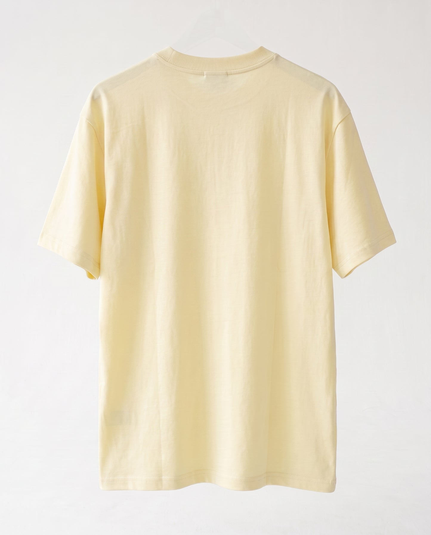 T-shirt- Oversize Patch Logo Yellow