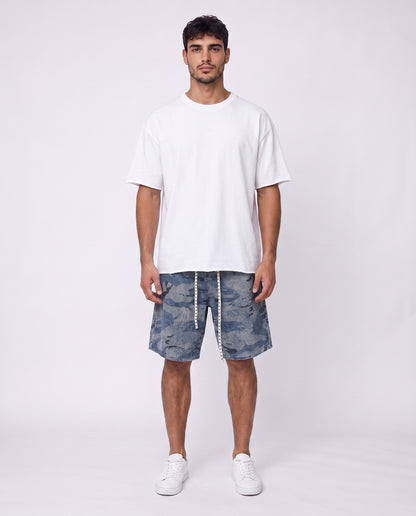 Short - Jeans Army Sky B