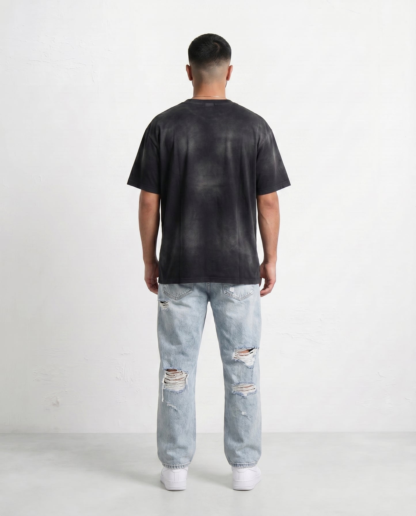 T-shirt- Oversize Art Black