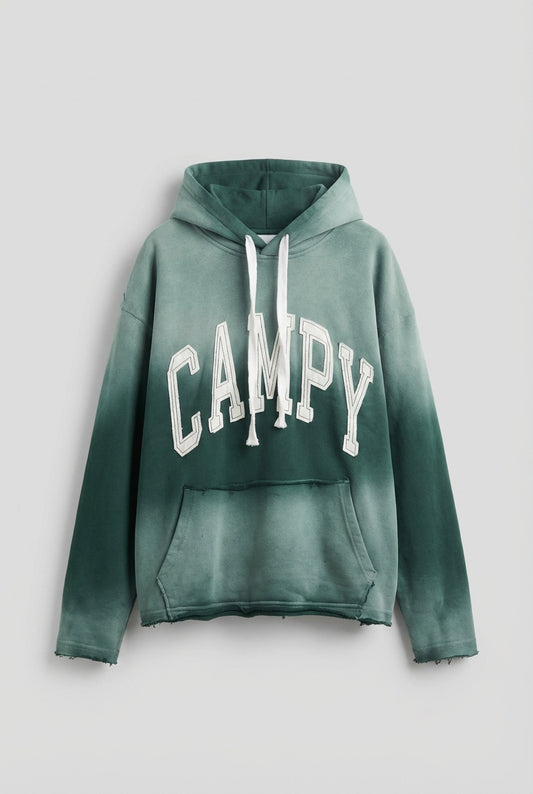 Sweatshirt OVERSIZE CAMPY bag Green
