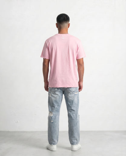 T-shirt Liam's linen rips Pink