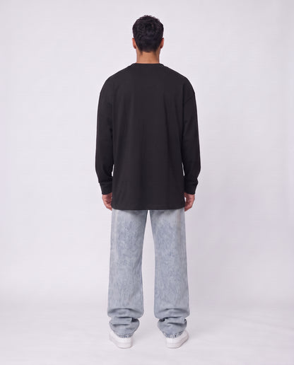 Long shirt- SAB Black